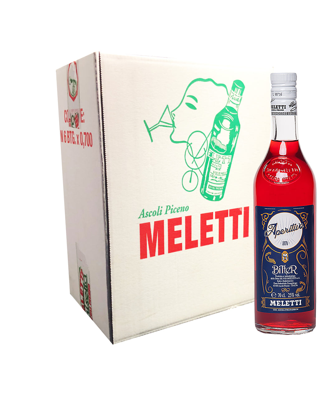 Meletti Box Aperitivo (6 Flaschen)